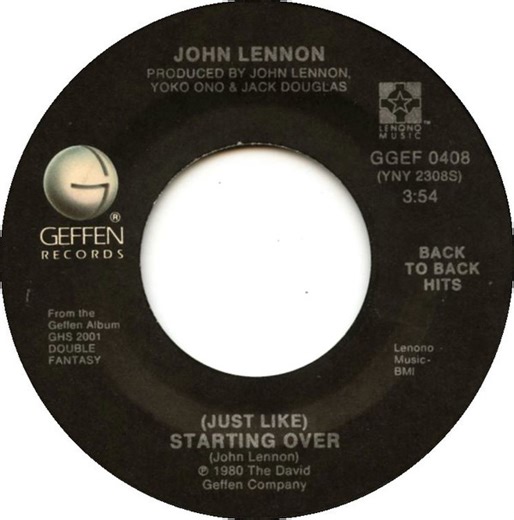 John Lennon - (Just Like) Starting Over / Woman