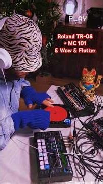 Roland TR-08 just landed, first tests, just vibing #portable #dj #808