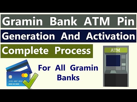 Gramin Bank ATM Card Green Pin Generation & Activation | Gramin Bank New ATM Activation Process