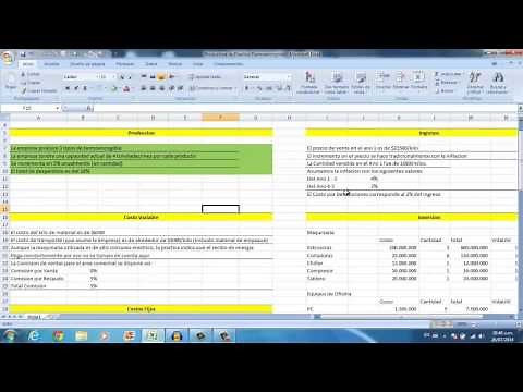 Como Hacer Proyecciones Financieras Desde Cero Video 1 de 3