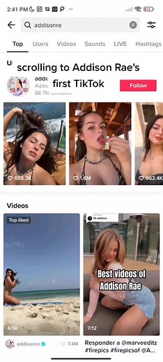 #addisonrae #firstvideo #firsttiktok #foryou #fyp #foryoupage