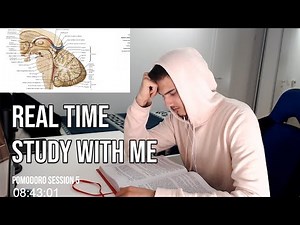 REAL-TIME Study With Me : 6 Hours Pomodoro Session | Loti Shaqiri