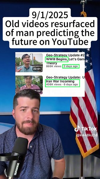 Man Predicts Trump's Iran War Before It Happened