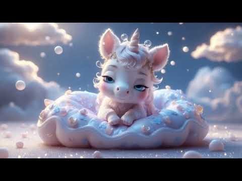Fall Asleep Fast 😴 Unicorn Fantasy Lullaby ✨ 3 Hours of Soothing Sleep Music