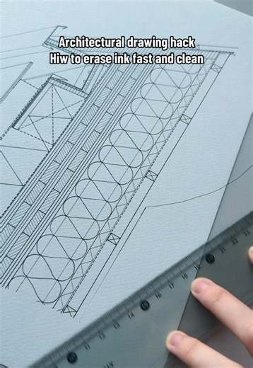 Ink Eraser for Architectural Drawings
