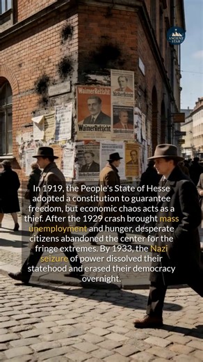 The People's State of Hesse went from a democratic experiment to a totalitarian cautionary tale in just 15 years. #history #facts #historicalfacts | Ancient Star