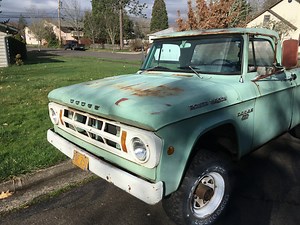 Curbside Classic: 1968 Dodge W200 Power Wagon Pickup - Powerful Good Pea Soup - Curbside Classic