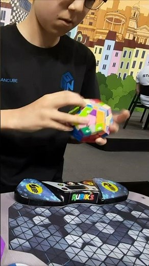 NR [25.89] Megaminx Single (ER2,WR8) // Rubik's WCA European Championship 2024 #speedcubing