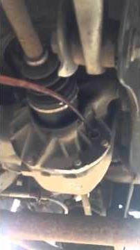 Freelander 2 diff oil removal