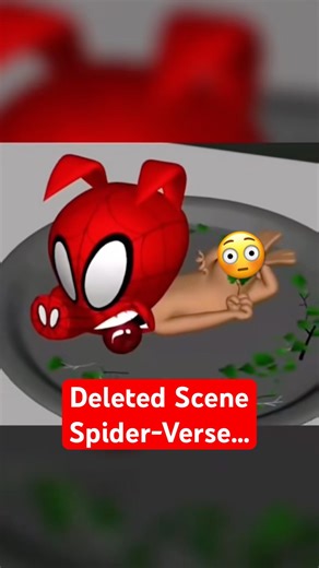Insane Spider-Verse Deleted Scene….