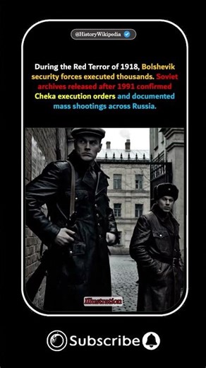 Red Terror Executions 1918 #war