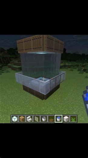 Aquário simples no Minecraft 🐠💧