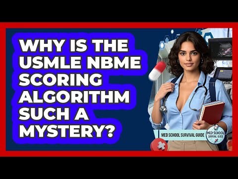 Why Is The USMLE NBME Scoring Algorithm Such A Mystery? - Med School Survival Guide