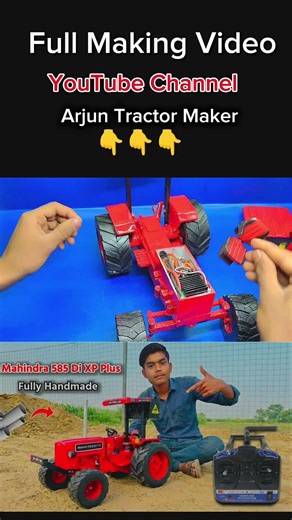 Realistic RC Tractor Build | Full Video 👇