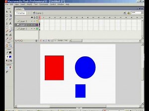 Layers Tutorial on Macromedia Flash