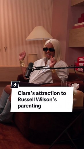 The way Ciara talks about Russell Wilson as a dad 💚 watch her full interview on the Call Her Daddy podcast #ciara #russellwilson #ciarachallenge #callherdaddy #chd #podcast #parenting