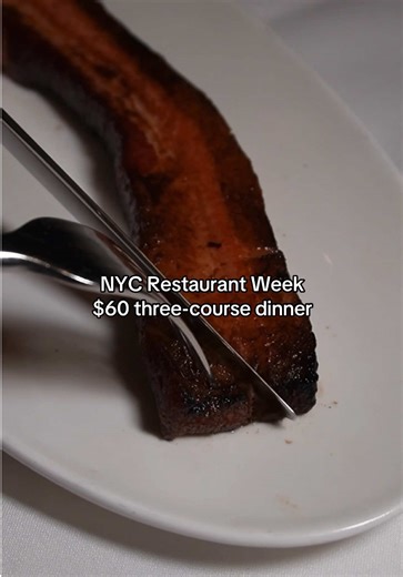 Are you joining us for NYC Restaurant Week? A $60 three-course dinner menu made to be devoured. Available from January 20th - February 8th. #nycrestaurantweek #restaurantweek #nycrestaurant #steakhouse #steaktiktok