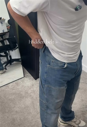 Hidden belt method works everytime #belt