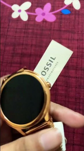 Fossil Gen 5e smartwatch unboxing #fossil #smartwatch #trending #amazon #viral #shortvideo #shorts