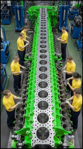 Finally found an engine big enough for my weekend project. Might need a slightly larger hood...😅🛠️ #enginelab #engine #mechanic #viralreels | Engine Lab