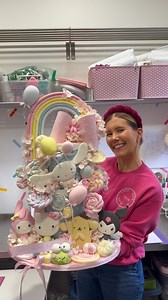 1.2K views · 1.8K reactions | Hello Kitty and friends cake ✨ • • •...