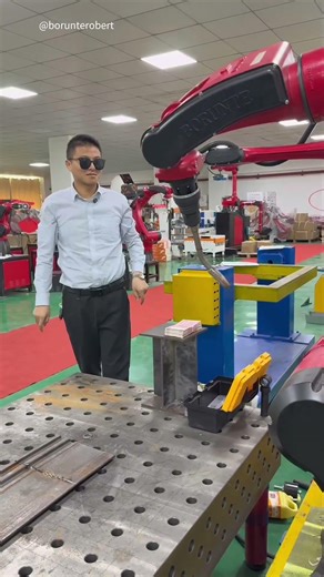 How does Industrial Borunte Robot Work