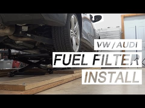 How To Replace the Fuel Filter on a Volkswagen / Audi 2.0T!