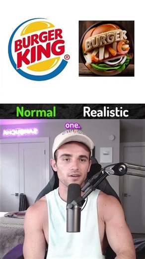 Normal or Realistic Logos?