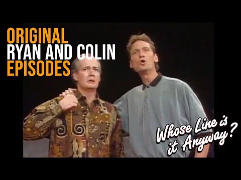 Ryan Stiles and Colin Mochrie: first ever team-ups │Compilation │ Whose Line UK 1992/3