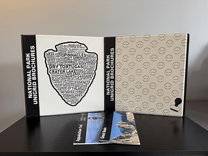 National Park Map Binder: Unigrid Brochure Album, Includes 10 Pages - 5 Color Options - Etsy