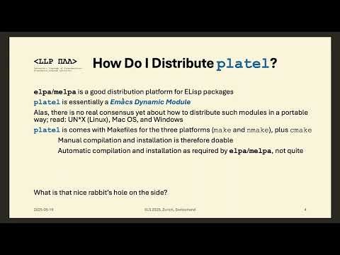 Lightning Talk: Emacs Lisp Rabbit Holes