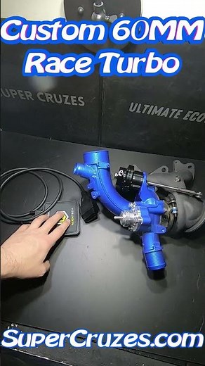 Custom Turbocharger for the 1.4 ecotec www.supercruzes.com