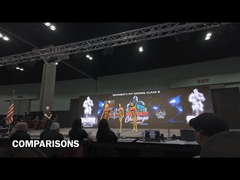 Attending The Very First NPC FIT MODEL Show At THE LA FIT SHOW Presented By Musclecontest