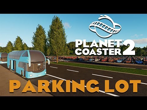 Building a Parking Lot in PLANET COASTER 2 | Speed Build