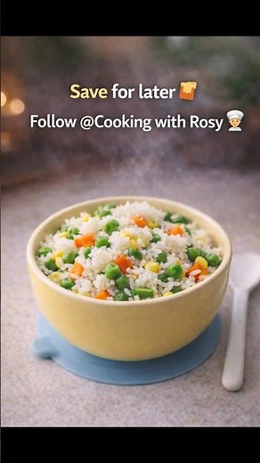 Vegetable Rice for Kids | Easy, Healthy & Non-Spicy Recipe 🍚👶