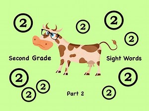 Second Grade Sight Words 2