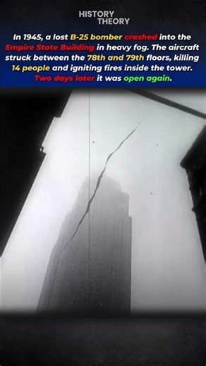 The Plane That Hit the Empire State Building in WWII