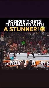1.6M views · 13K reactions | Booker T Gets Eliminated with a stunner #wwf #bookert #stonecold #RAW | Khizar Rehman Production | Facebook