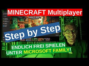 Unlock Minecraft Multiplayer under Microsoft Family Safety! Step by Step!
