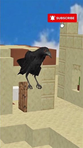 Crow vs Teacher 😱 | Minecraft Short