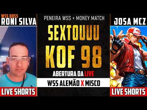 NÃO ACREDITO! 😱 SÓ TEM MONSTRO JOGANDO 🔥 KOF 98 AO VIVO