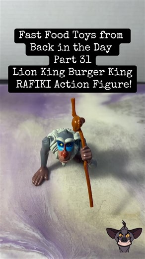 14K views · 244 reactions | Fast Food Toys from Back in the Day Part 31 - the Lion King Burger King RAFIKI Action Figure #nostalgia #lionking #90skids #retrotoys #burgerking #happymeal #actionfigures #childhoodmemories | CPJ Collectibles | Facebook