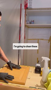 1.4K views | Day 2. Cleaning cabinet doors before sanding @festoolcanada #FestoolCordlessPower, #FestoolDustExtraction #FestoolSanders #kitchen #kitchencabinets #kitchenpainting #modernkitchen #kitchenmakeover #torontohomes | Cabinet Trade Painting Inc. | Facebook