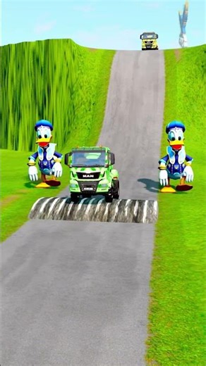 Funny Moment: Tank Truck vs Danger Hump! 😂🚚