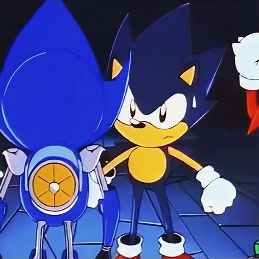 "Sonic, dead or alive, is mine..." #sonic #sonicova #metalsonic #edits #fyp