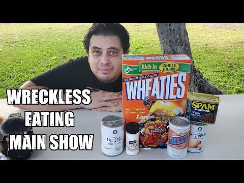 WRECKLESS EATING MAIN SHOW - 45 YEAR OLD BILLY BEER