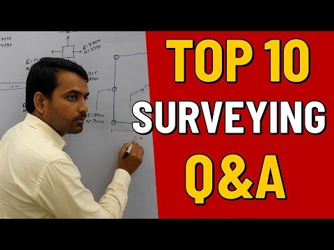 Surveying in Civil Engineering Interview Questions | Land Surveyor Interview Questions and Answers✅