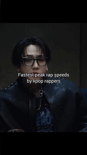 fastest rap speeds by kpop idols #bts #blackpink #straykids #kpop #kpoprap #fypviralシ