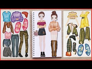 Top fashion model doll stickers part 2