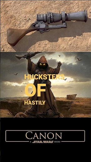 QUICK FACTS about Jawas and their Ion Blasters | Star Wars Explained #shorts